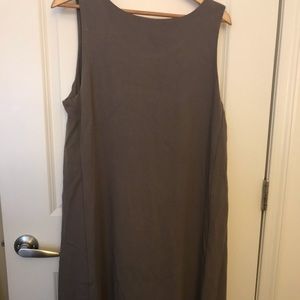 Taupe Shift Dress